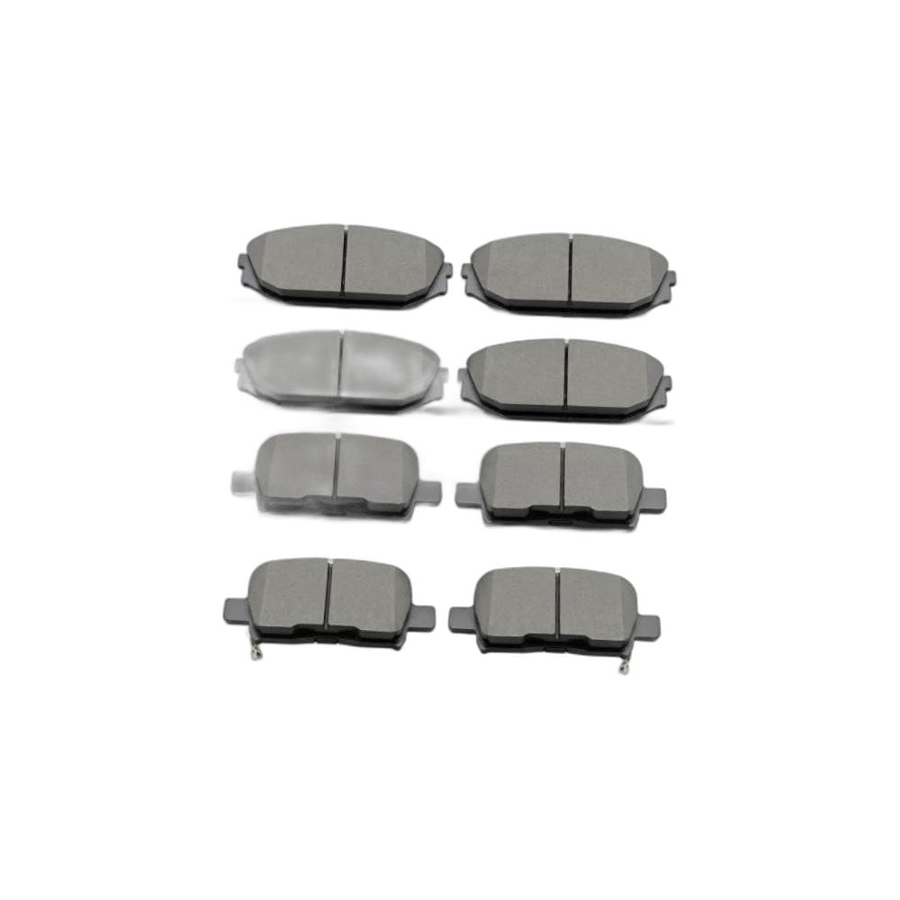 D793 D865 Front Rear Ceramic Brake Pads Set for 2001-2002 Acura Mdx,For