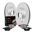 300mm Front Drilled Slotted Brake Rotors & Pad Kit for Ford ESCAPE 2013-2018