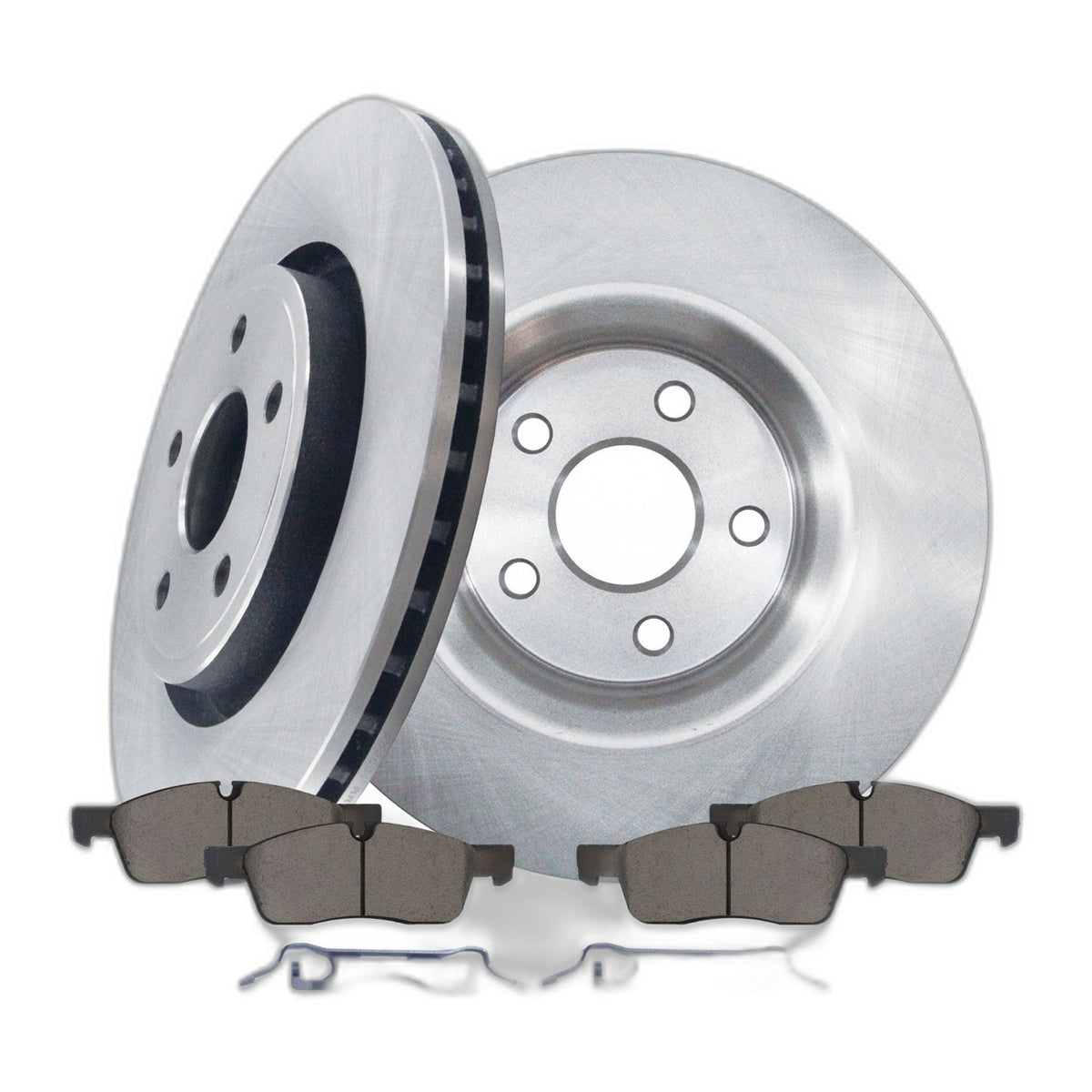 Front Brake Disc Rotors Ceramic Pads Kit for Jeep Grand Cherokee Dodge Durango