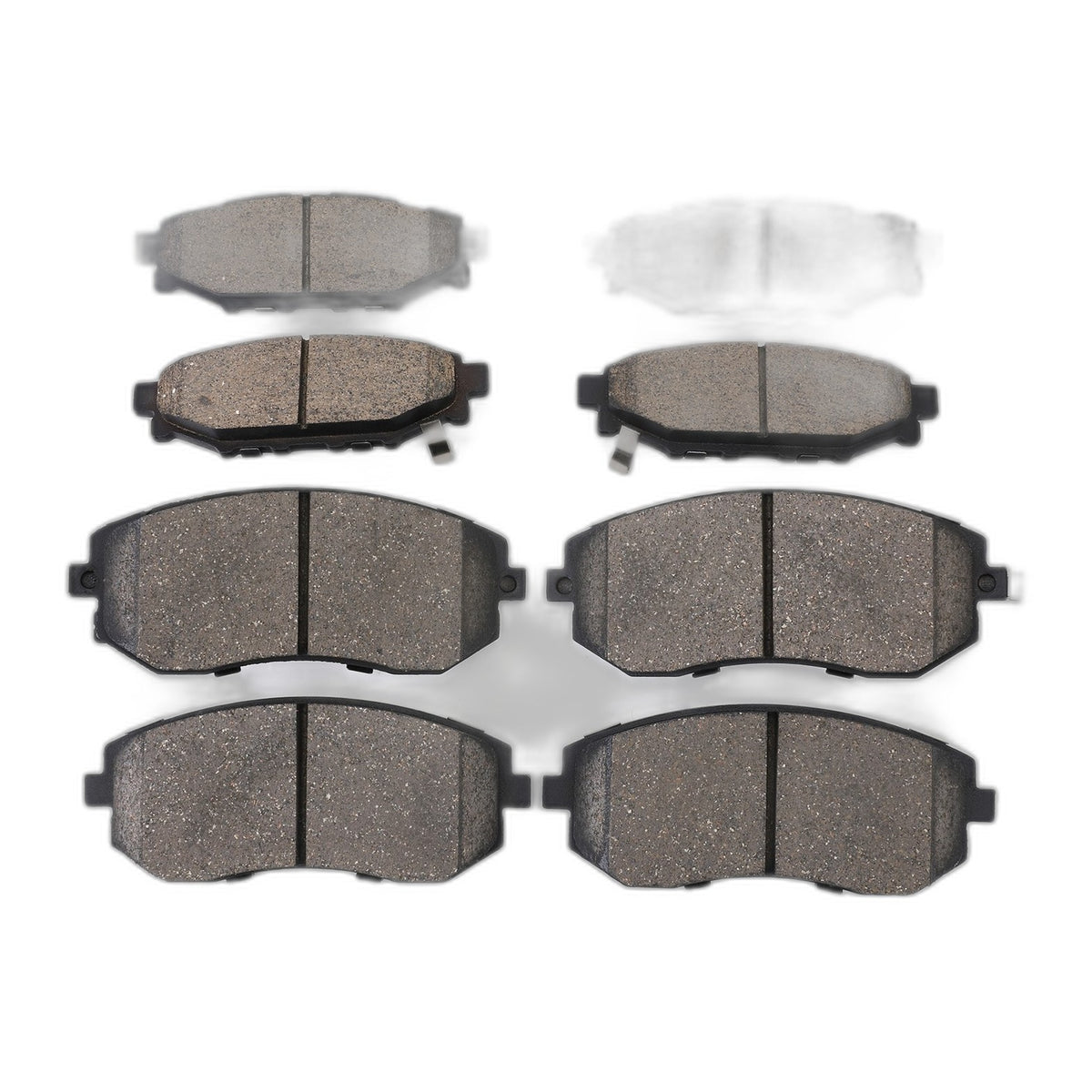 Front Rear Ceramic Brake Pads Set For Subaru Forester Impreza Legacy Outback