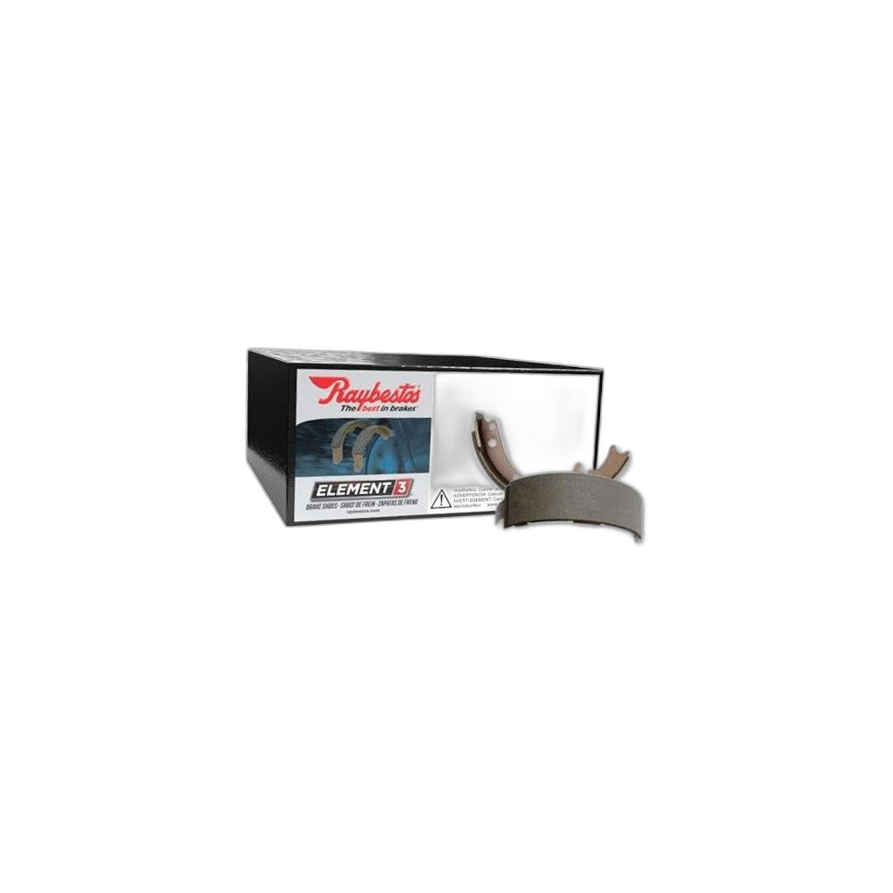 Element3 Automotive Replacement Rear Drum Brake Shoes Set for Select One Size