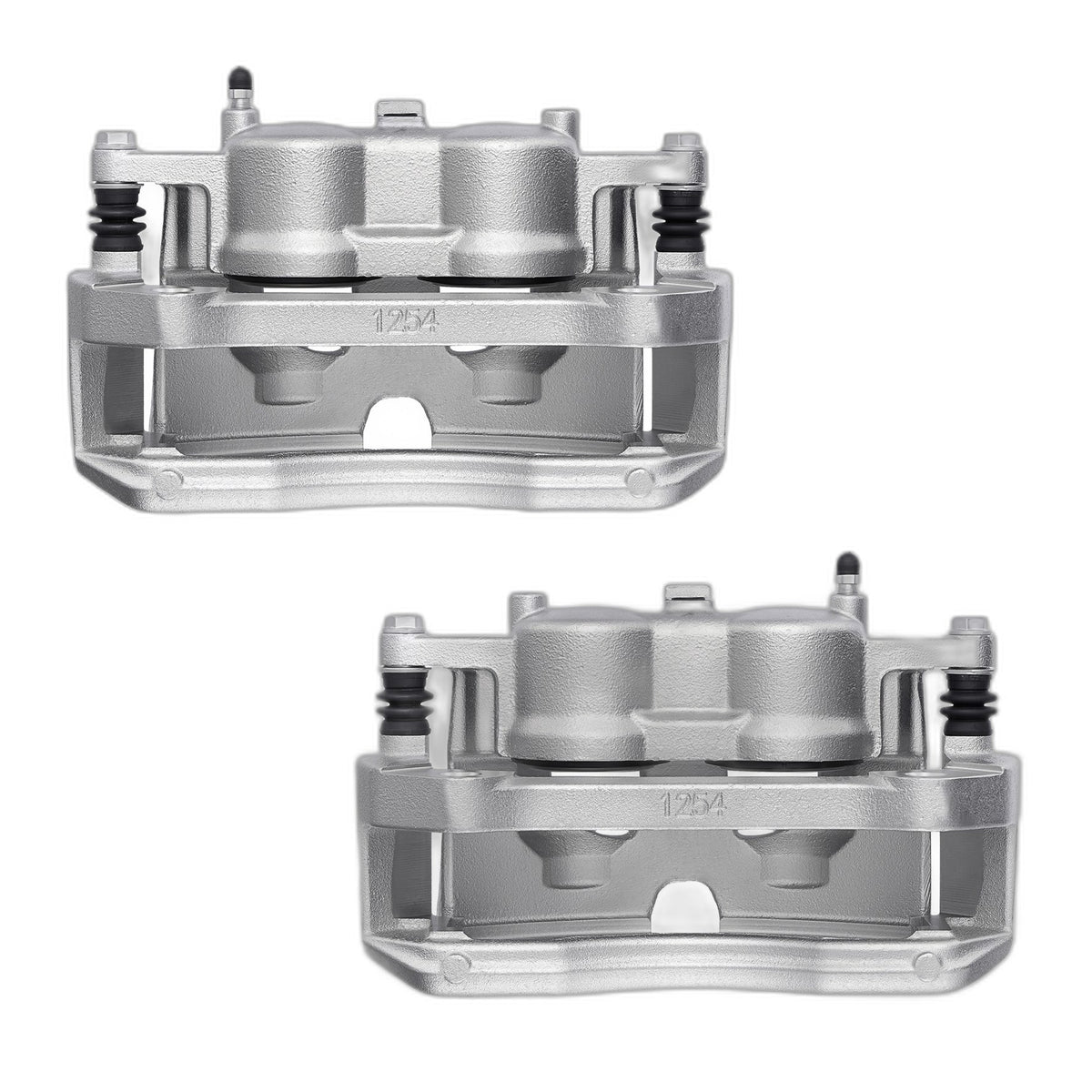 Pair Front Brake Calipers w/Bracket For Lincoln Navigator Ford Expedition F-150