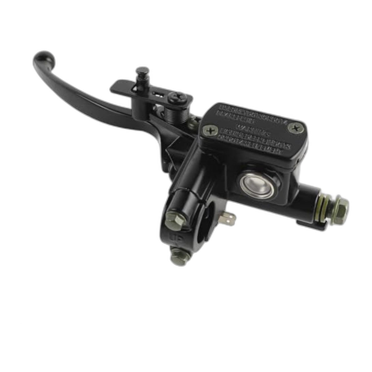 Left Hydraulic Brake Master Cylinder 7/8 Inch 22mm Black Aluminum For Chinese