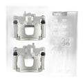 Pair Rear Brake Caliper with Bracket For 2008-2012 Jeep Liberty 18B5046 18B5047