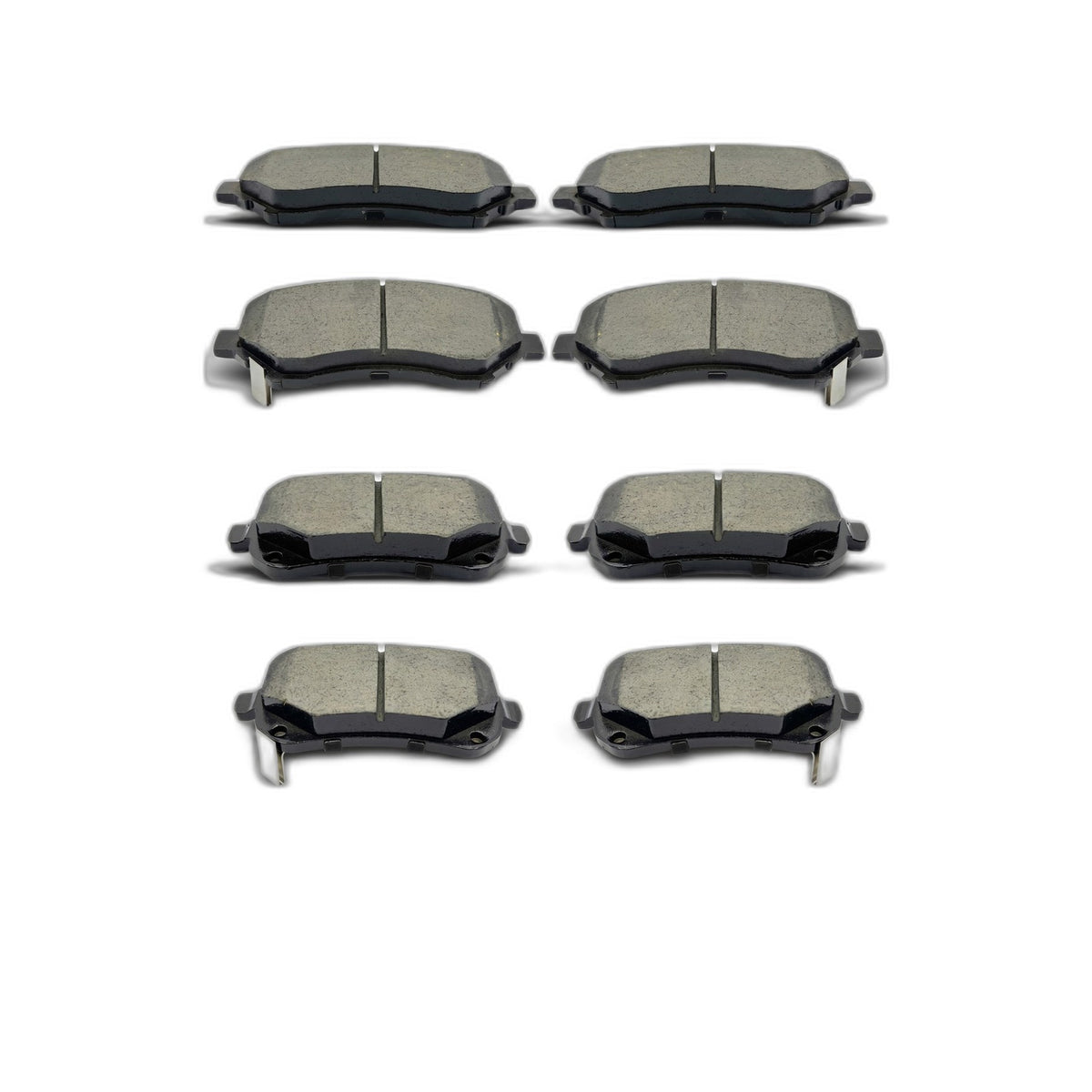 Front Rear Ceramic Brake Pad Set for Town&Country Dodge Grand Caravan VW Routan