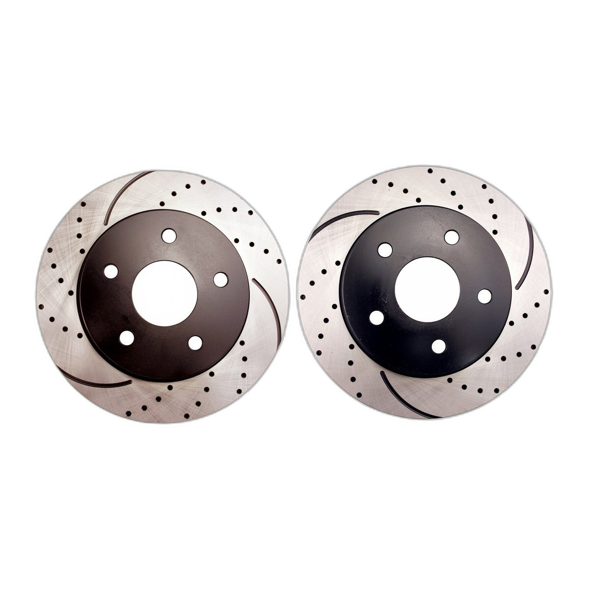 Front Brake Rotors + Pads for 2006 2007 2008 2009 2010 2011-2017 Dodge Ram 1500