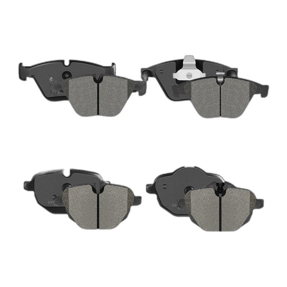 Front & Rear Ceramic Brake Pads Set for 2011-2016 BMW 535i 2014-2016 BMW 528i