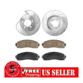 12.02" Front Brake Rotors & Front Brake Pads Kit For 02-05 Ford Explorer P-833