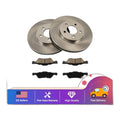Front Brake Rotors & Ceramic Pads Kit Fits 2010 Ford Escape L4 2.5L DA1012BF