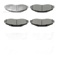Ceramic Brake Pads for 1997-2003 Ford F 150 Front Rear Brake Pads Set, Fits