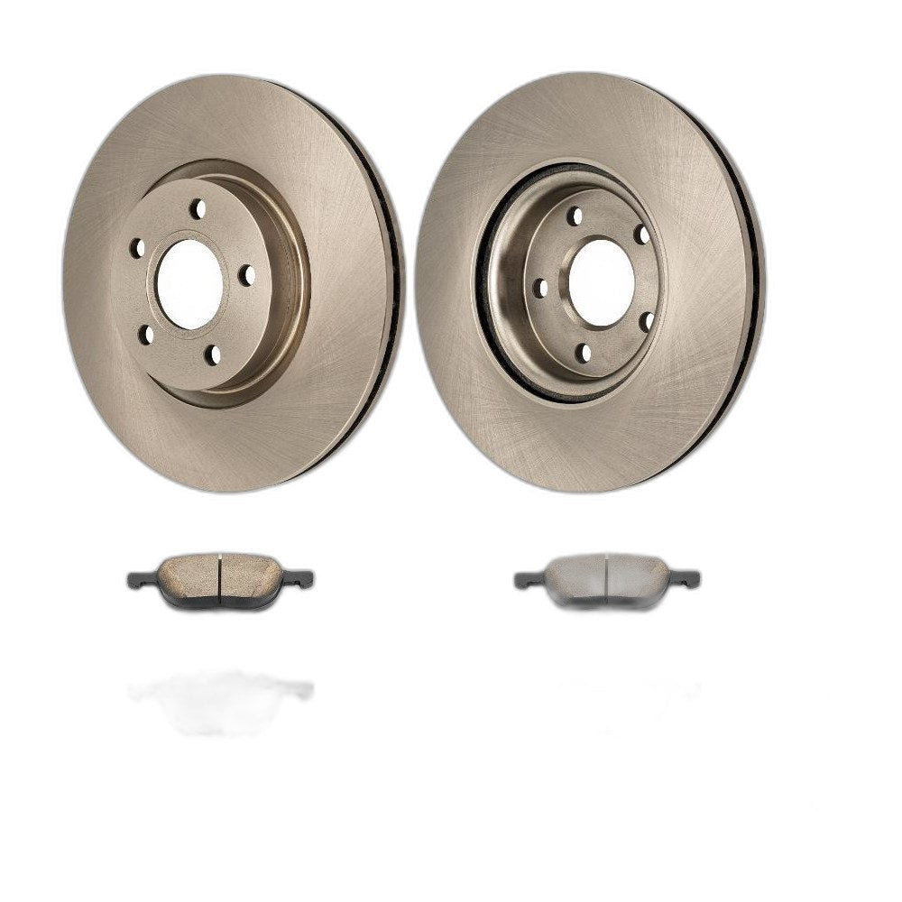 Front brake rotors pads Kit For Ford Escape 2013-2018 Volvo S40 2004-2008 C70