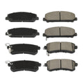 Front and Rear Ceramic Brake Pads 8PCS Set for INFINITI QX56 QX80 ARMADA