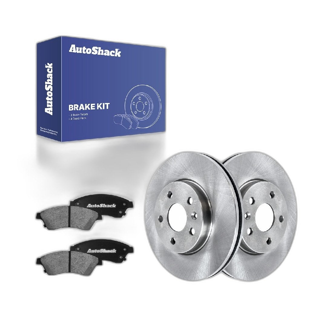 Front Brake Rotors Ceramic Pads for Chevy, Cruze 2011-2015, FWD L4 1.4L 1.8L