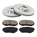 Front Brake Rotors & Ceramic Pads Kit For Ford Edge Lincoln MKX AWD 2007-2014