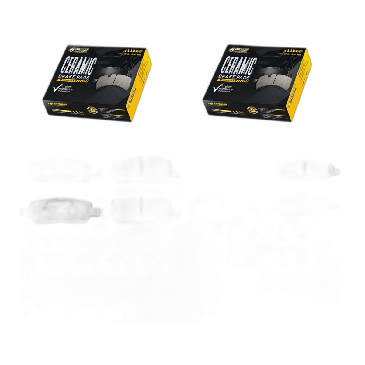 Front & Rear Premium Ceramic Brake Pads Set For Infiniti JX35 QX60 Nissan Murano