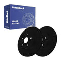Rear Drilled Slotted Brake Rotors Pair for Subaru, Forester 2025, AWD H4 2.5L