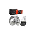 11.09 inch (281.6mm) Rear Brake Rotors and Ceramic Pads Kit Solid