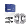 Front Brake Rotors Ceramic Pads for Ford, Explorer Sport 2001-2003, 4WD V6 4.0L