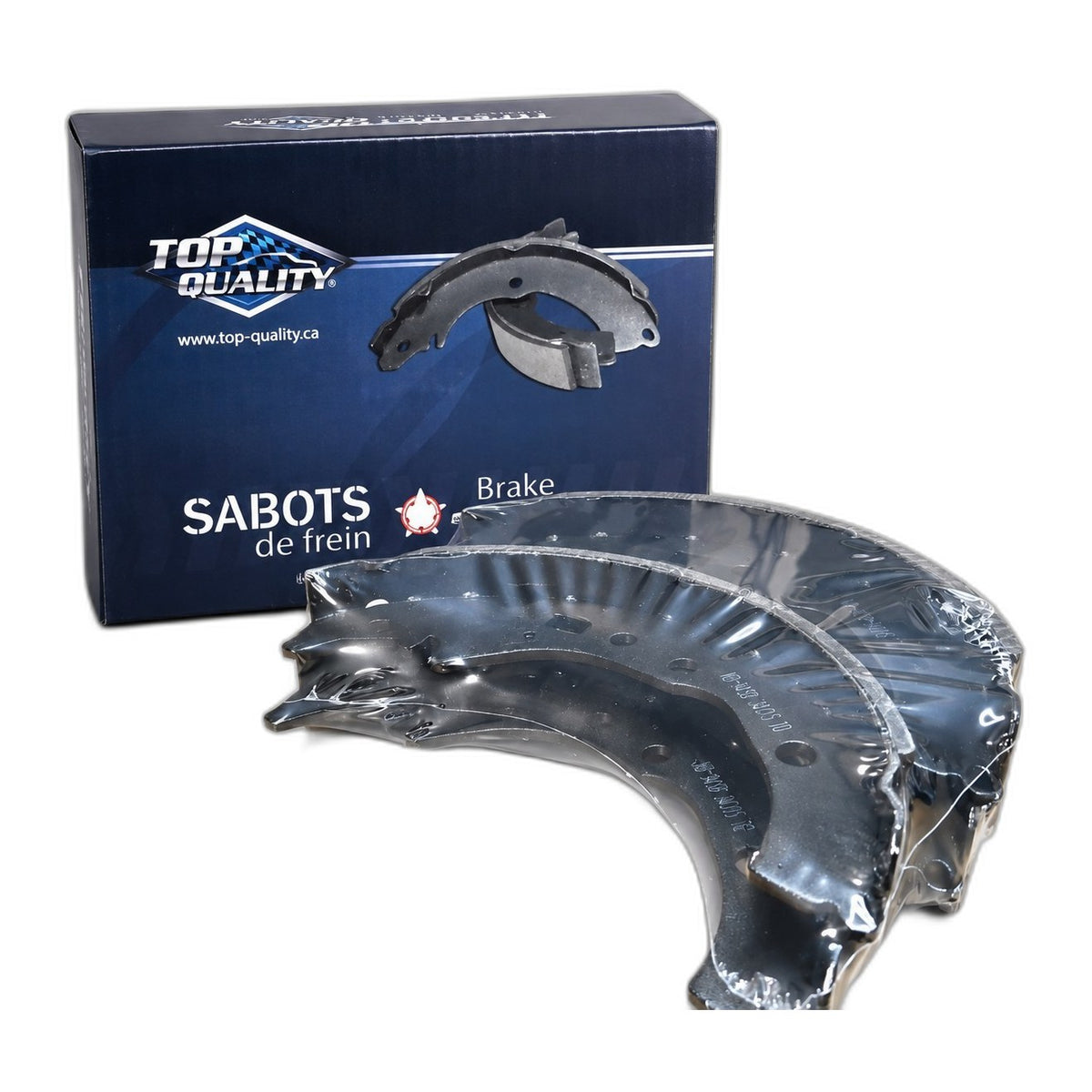 Top Quality Rear Drum Brake Shoe Set (Part NB-945B) Toyota Corolla, Prius, Scion