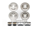 Brake Rotors & Pads Kit Front Rear For Ford Explorer Taurus Flex