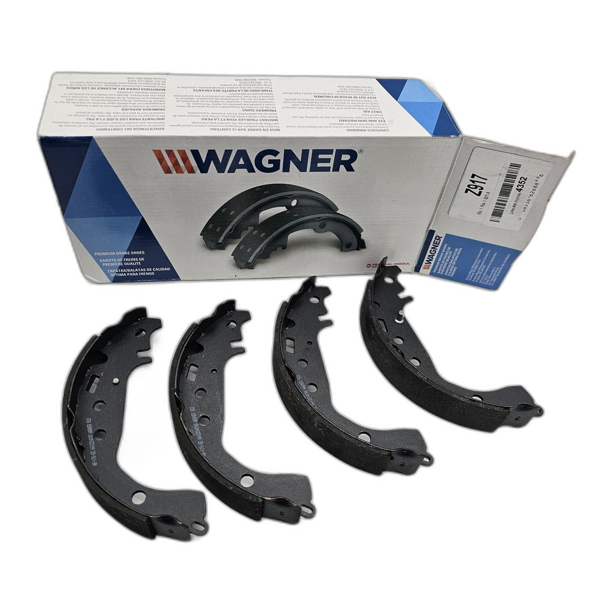 Drum Brake Shoe Wagner Z917 shoes
