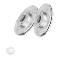 Front Drilled Brake Rotors Pads Kit for 2006-2012 Ford Fusion 2006 Zephyr