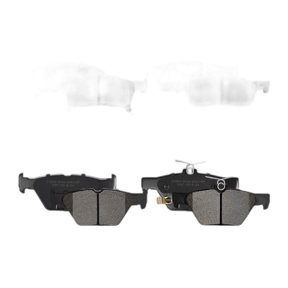 Front & Rear Ceramic Brake Pads Set for 2019 - 2023 2024 2025 Subaru Ascent