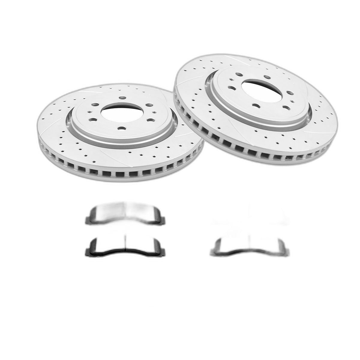 Front Brake Rotors Pads Kit for Ford F-150 2010-2020 Expedition 2010-2021