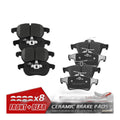 Front & Rear Ceramic Brake Pads Set for 2004 2005 2006 2007 2008 - 2011 Saab 9-3