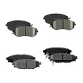 Front & Rear Ceramic Brake Pads Set For Subaru Crosstrek 2016 2017 W/Hardware