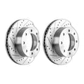 Front Brake Disc Rotors for F250 Truck F350 Ford F-250 Super Duty F-350 05-12