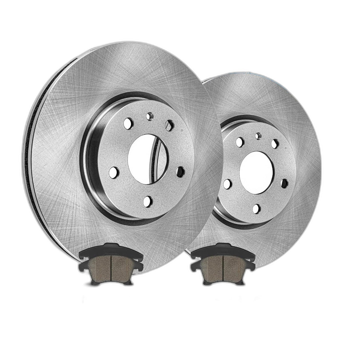 Front Brake Rotors Ceramic Pads Kit for 2013-2020 Ford Fusion Lincoln MKZ