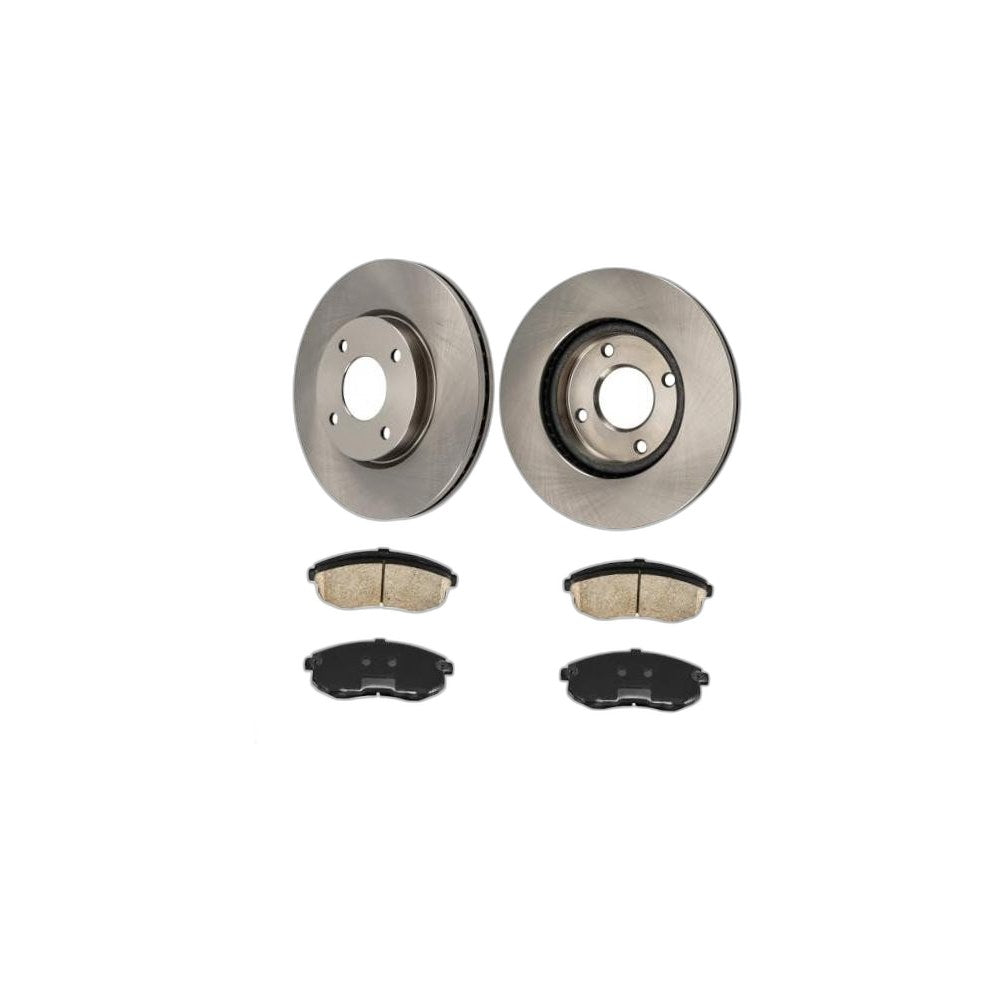 Front Brake Kit Rotors Ceramic Brake Pads for 2007-2012 DBK426 31463 D815A