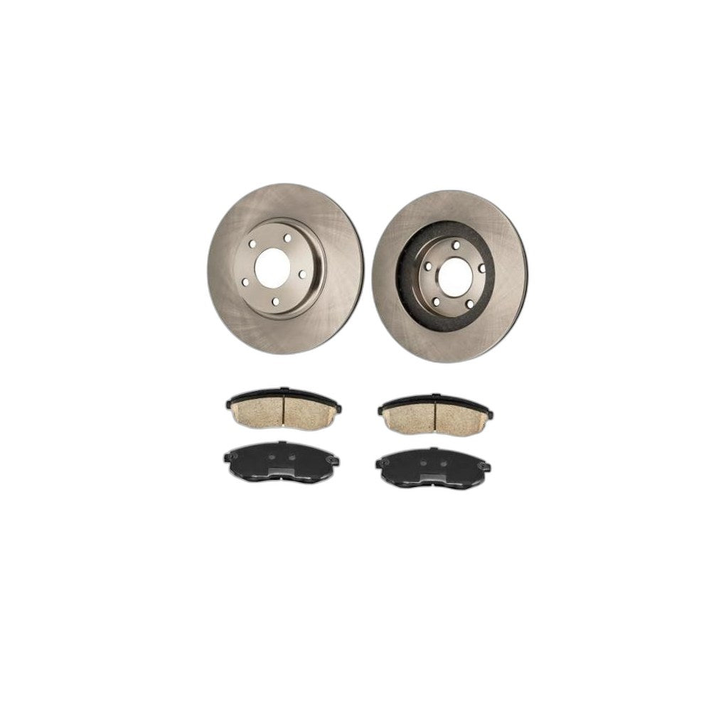 Front Brake Kit Rotors Ceramic Brake Pads for 2005-2006 DBK496 31306 D815A