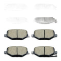 Front Rear Ceramic Brake Pads 8 Pieces Set for 2011-2019 ford Explorer,for