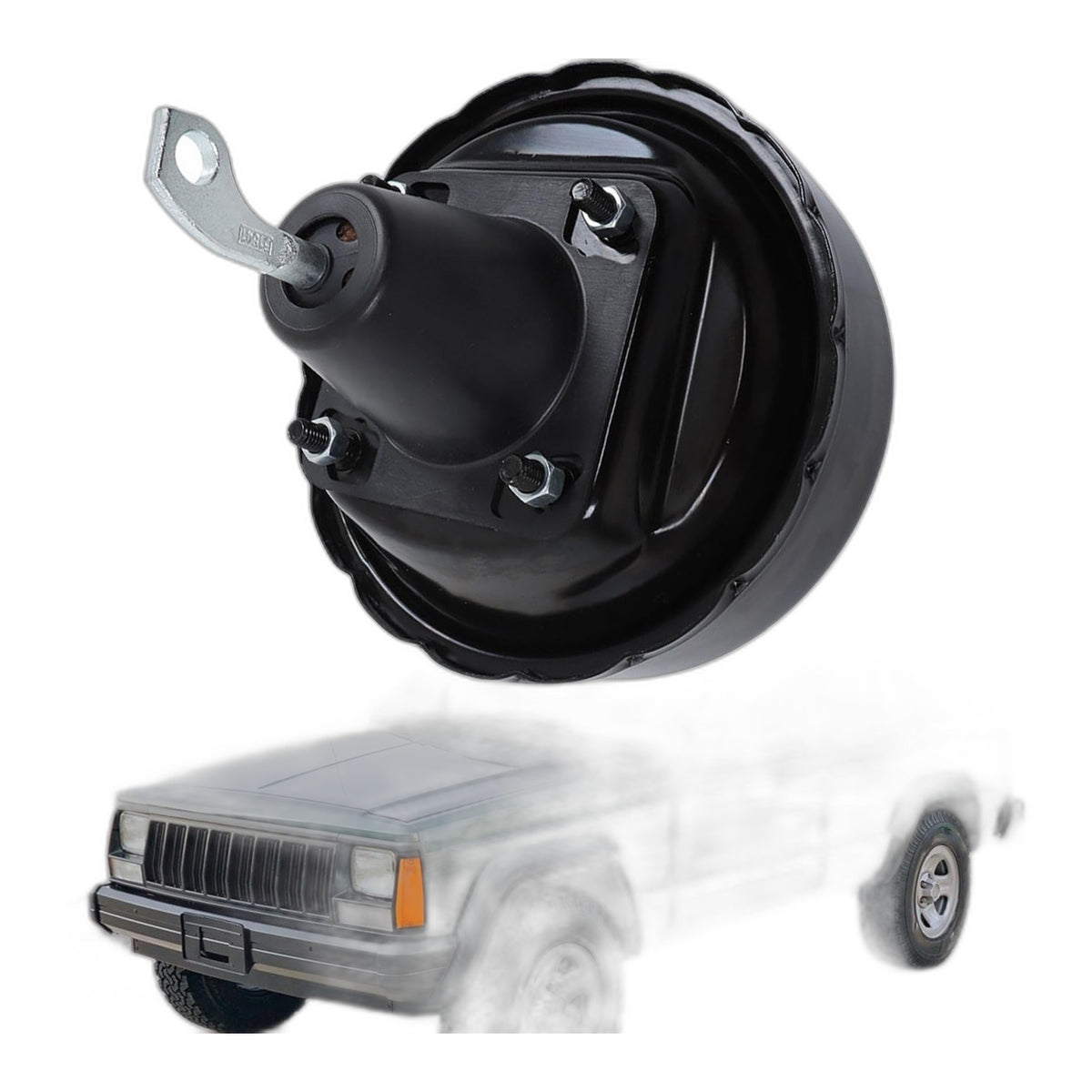 Vacuum Power Brake Booster Black Iron Replacement for 5474074