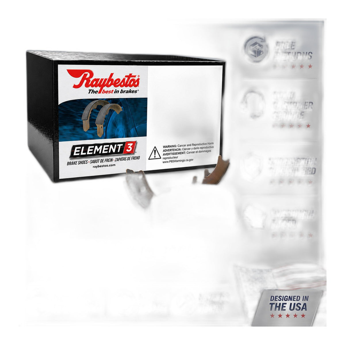 Raybestos 450PG High Quality Rear Brake Shoes in Packaging Free Return