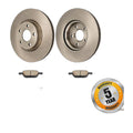 Front Brake Rotors and Ceramic Pads Kit for Ford Escape 2013-2017 1.6T 1.5T 2.5L