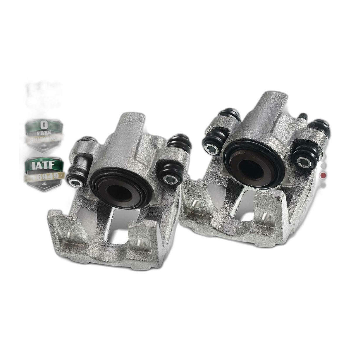 Pair Rear Brake Calipers for Ford Explorer Mercury Jeep Liberty Wrangler Lincoln
