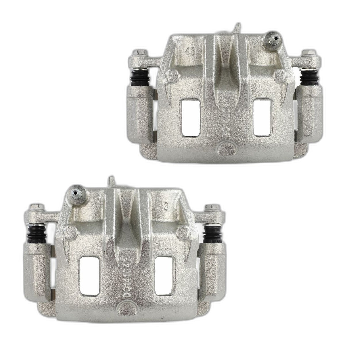 Front Pair Brake Calipers For 2001-2006 Hyundai Santa Fe with Bracket