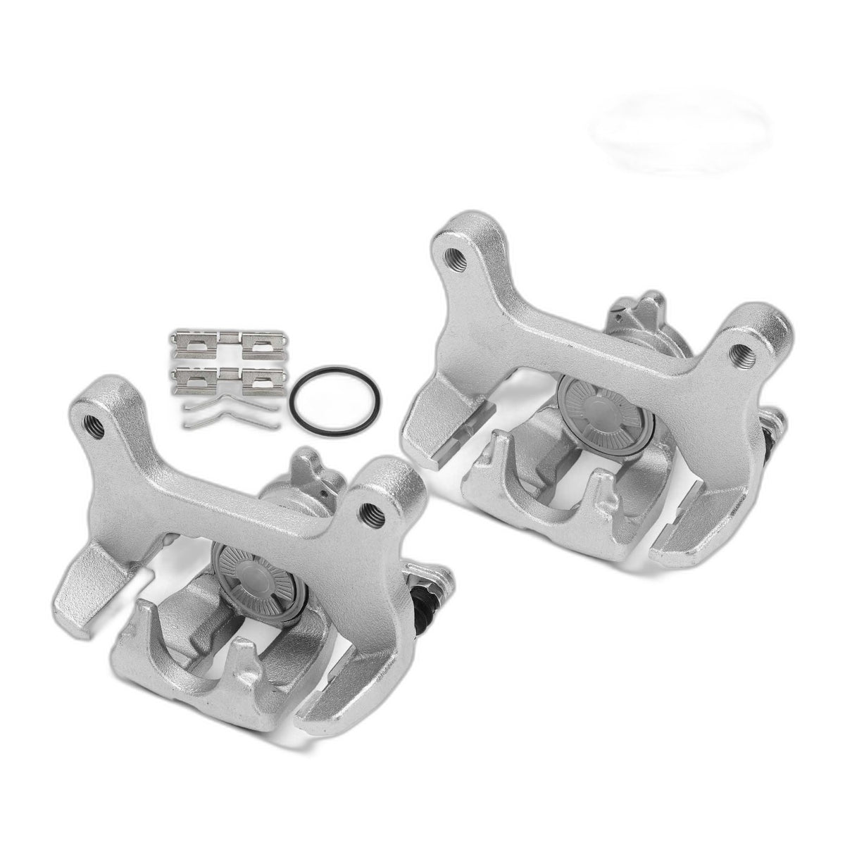 Pair Rear Side Brake Caliper w/ Bracket for Ford F-150 2021 2022 2023 2024 2025