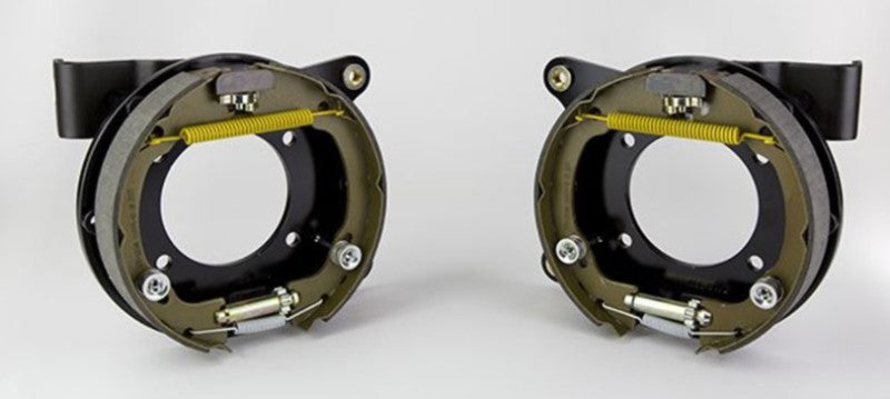 Wilwood Disc/Drum Parking Brake Bracket Kit 249-11428/29 - Ford Mustang 8.8 Axle, 2.50in Offset, 11.00in Rotor, Pair