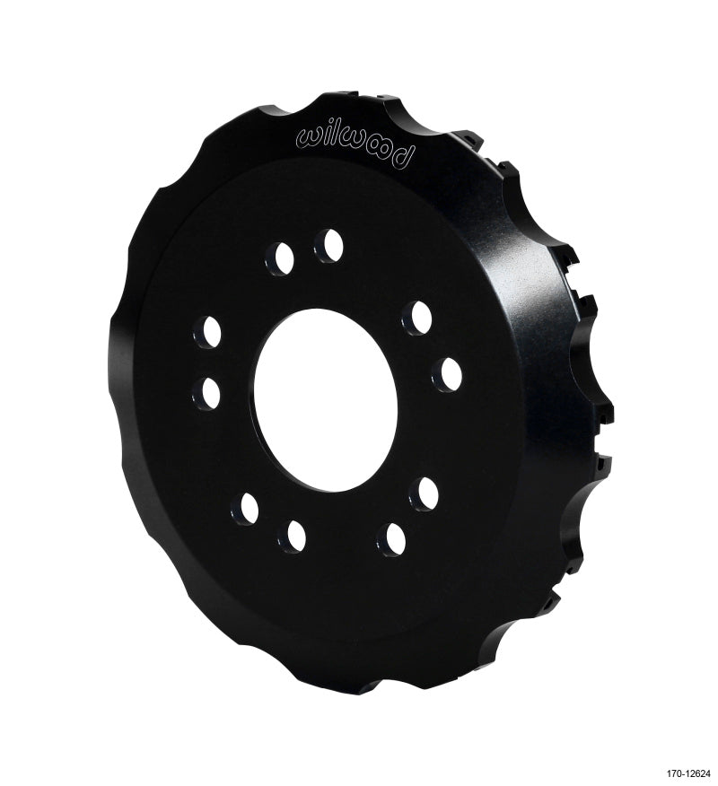 Wilwood 170-12624 Dynamic Bobbin Mount Front Rotor Hat - 5x4.50/4.75 Mount, 12 x 8.75 in. Bolt Circle
