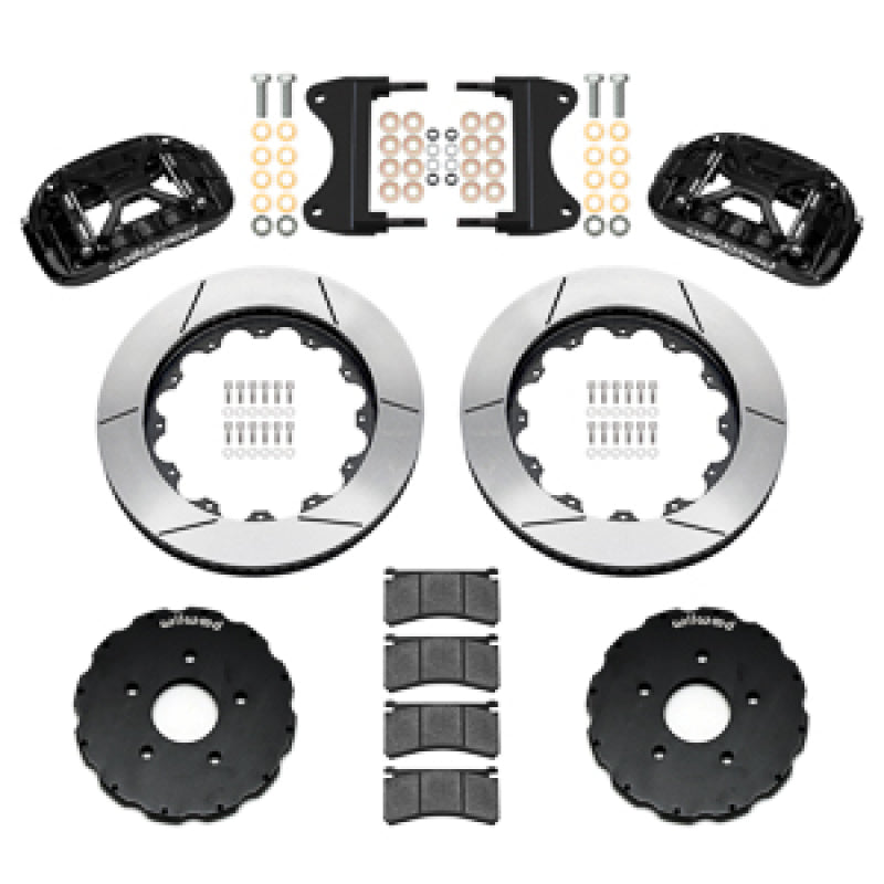 Wilwood Forged XRS6R Front Big Brake Kit 14.00in Rotor Black - 2014-2019 Chevrolet Corvette C7 (140-18534)