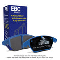 EBC Bluestuff NDX Front Brake Pad Set DP52148NDX - 2012-2016 BMW M5 (F10) Street and Track Compound