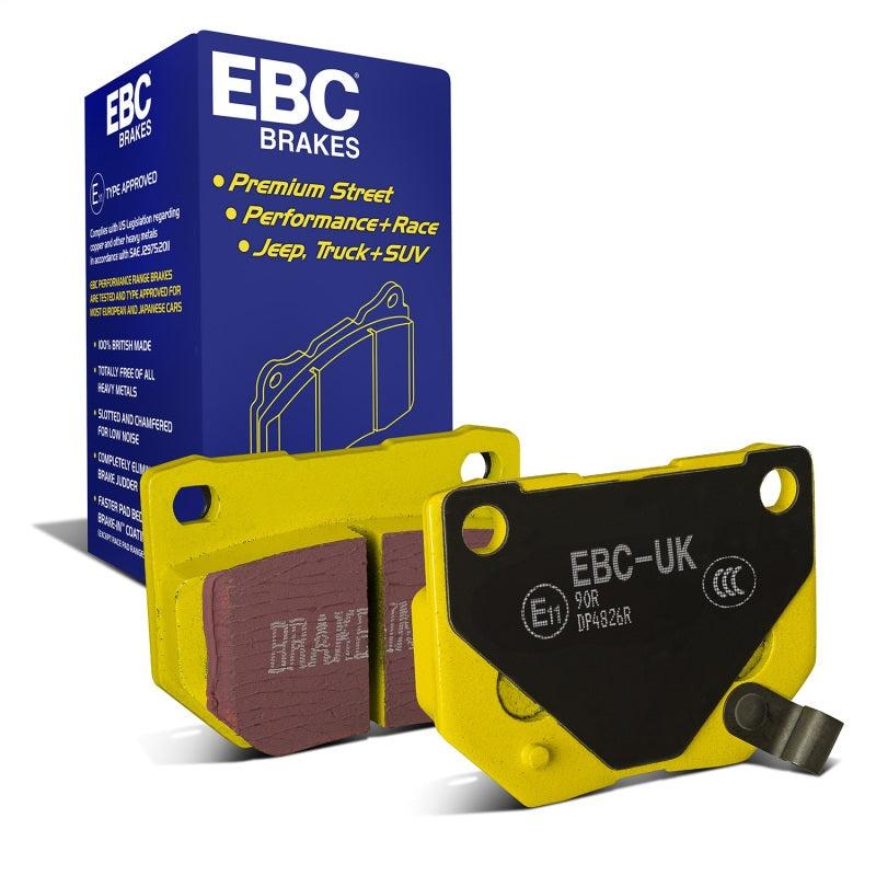 EBC Yellowstuff DP4826R Rear Brake Pad Set - 1989-1995 Nissan Skyline GT-R (R32) 2.6L Twin Turbo