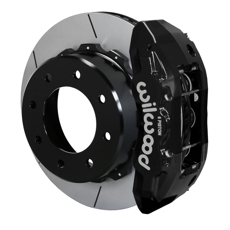Wilwood TX6R Rear Big Brake Kit 15.50in Rotors Black with Lines - GM 2500 Truck/SUV 2020-2024 (140-18103)
