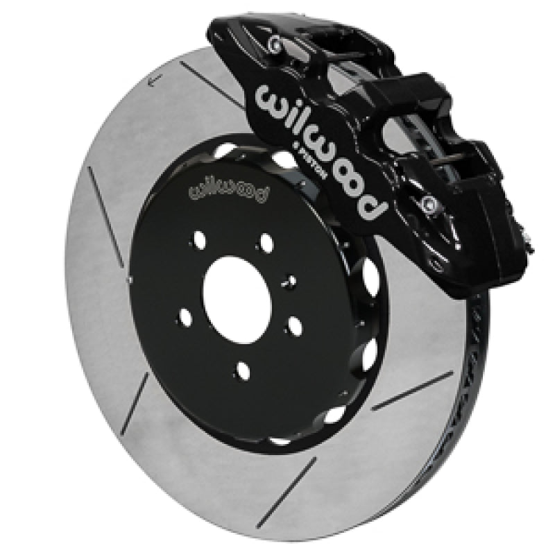 Wilwood AERO6 Front Big Brake Kit 15.00in Rotors with Brake Lines - 2008-2012 Audi A4, A5, S5