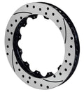Wilwood 160-8956-BK GT60 SPC-37 Drilled Rotor, Left Hand - 16.00 x 1.38in, 12-Bolt on 10.75in, Black