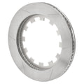 Wilwood 160-18081 Left-Hand 2-Piece Rotor, 12-Lug 8.80 Snap Ring, 72 Curved Vane GT